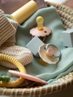 Børn Søstrene Grene Bad Og Pleje^Runde Latexsutter 2-pak Størrelse 2