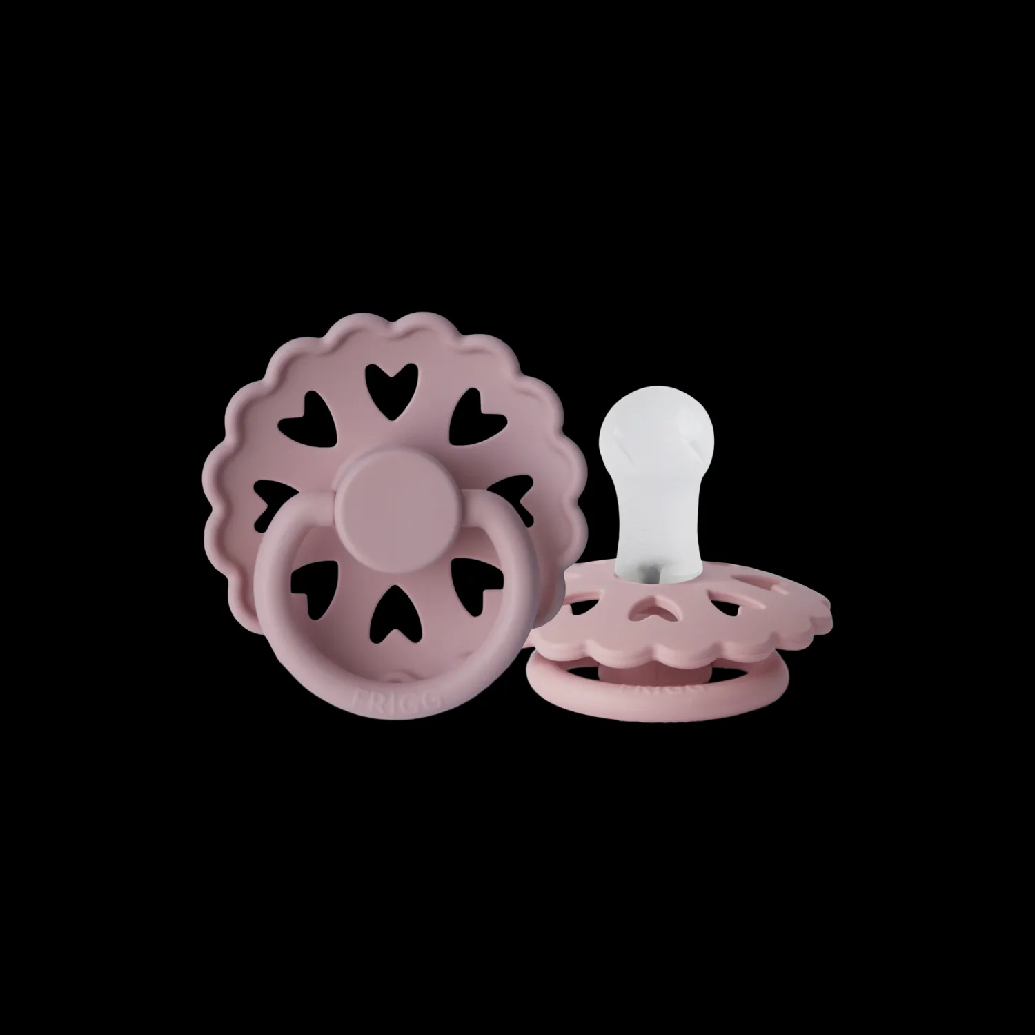 Børn Søstrene Grene Bad Og Pleje^Runde Silikonesutter 2-pak Størrelse 1