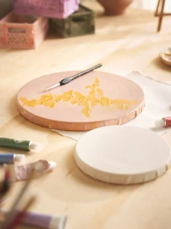 Søstrene Grene Lærreder^Rundt Lærred Ø15