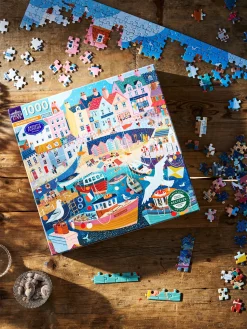 Søstrene Grene Puslespil Og Spil^Seaside Harbor-puslespil 1000 Brikker