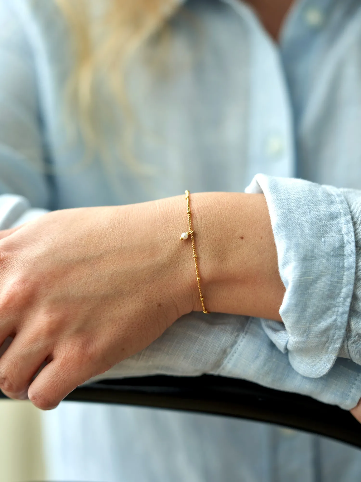 Søstrene Grene Armbånd^Simple Pearl-armbånd
