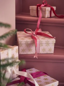 Søstrene Grene Jule­Indpakning|Opbevaring^Æske Med Glimmer