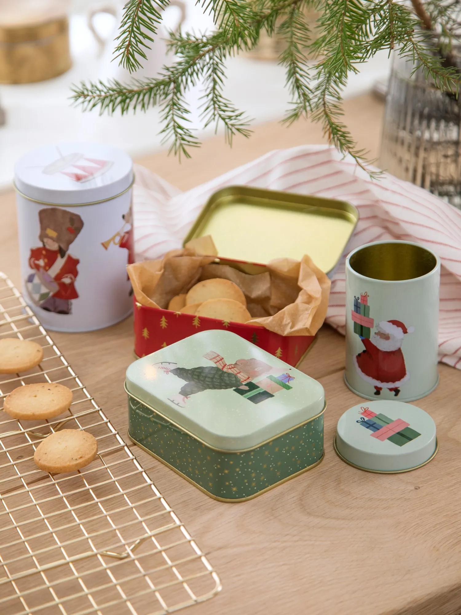 Søstrene Grene Julepynt|Køkkentilbehør^Småkagedåse