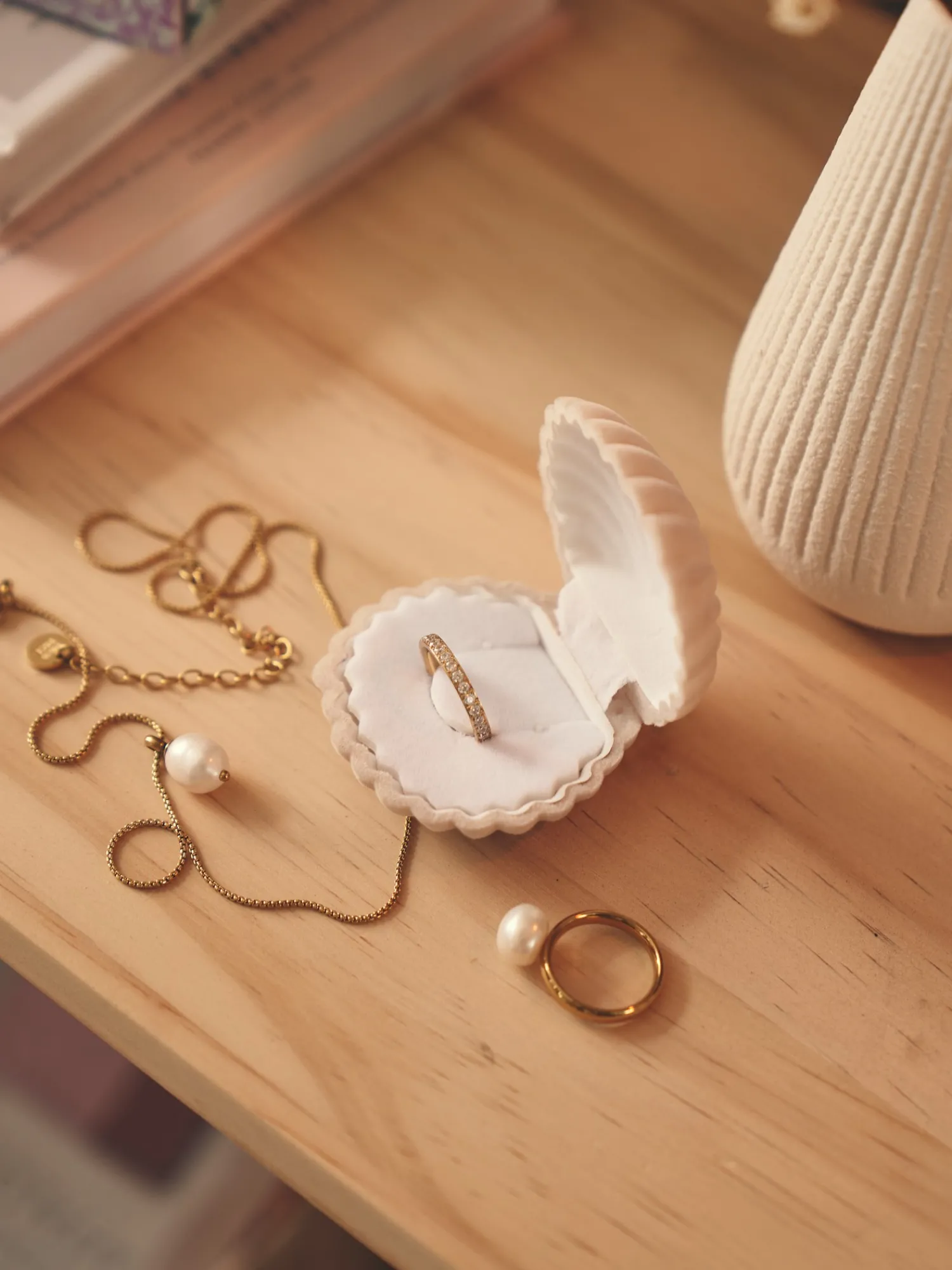 Søstrene Grene Badeværelsestilbehør|Smykkeopbevaring^Smykkeskrin