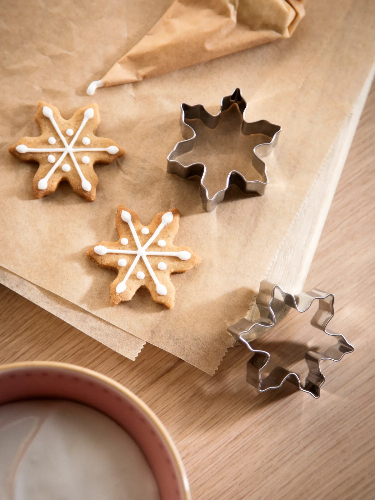 Søstrene Grene Bageartikler^Snefnugformet Kageudstikker