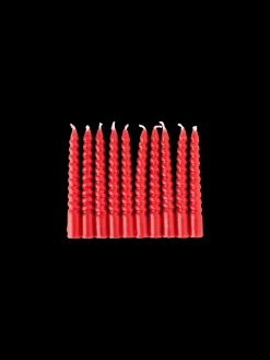 Søstrene Grene Lys|Stagelys^Snoede Lys 10 Cm