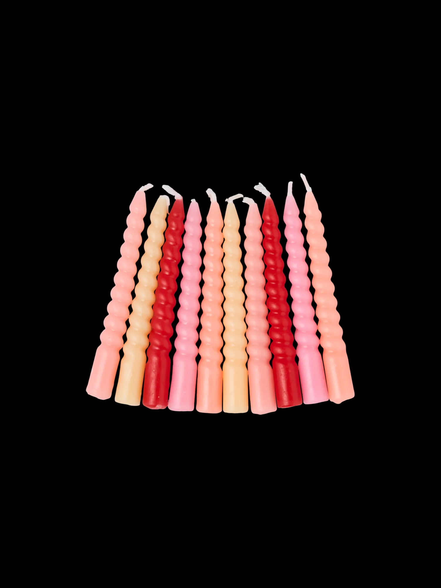 Søstrene Grene Lys|Stagelys^Snoede Lys 10 Cm