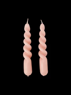 Søstrene Grene Lys|Stagelys^Snoede Lys 14 Cm 2-pak