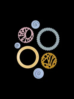 Søstrene Grene Skrive­Redskaber^Spiraltegnesæt