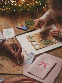 Søstrene Grene Julepynt|Malertilbehør^Sæt Med Akvarelmaling