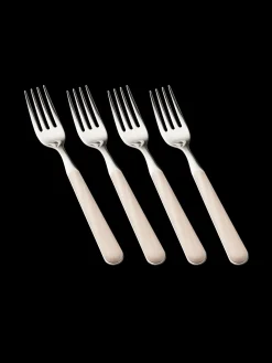 Søstrene Grene Service^Sæt Med Gafler Texture Legno