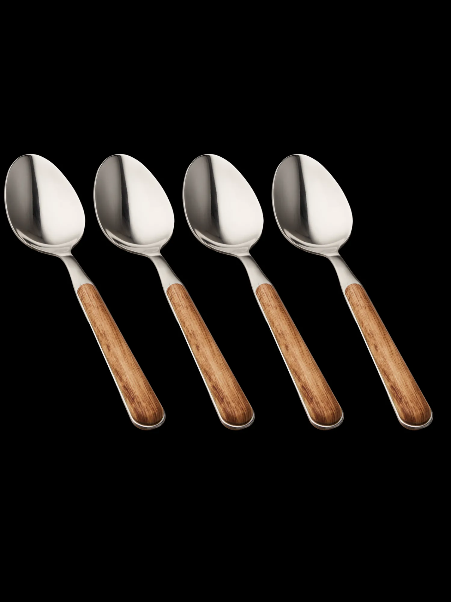 Søstrene Grene Service^Sæt Med Spiseskeer Texture Legno