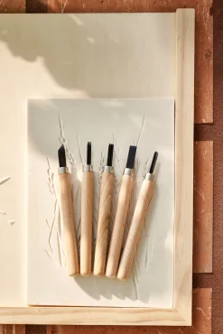 Søstrene Grene Malertilbehør^Sæt Til Linoleumstryk