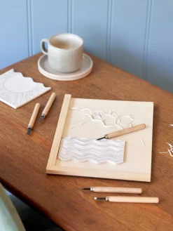 Søstrene Grene Malertilbehør^Sæt Til Linoleumstryk