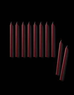 Søstrene Grene Julelys|Lys^Stagelys 29 Cm 10-pak