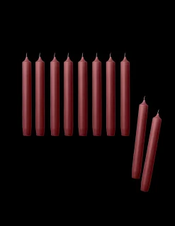 Søstrene Grene Julelys|Lys^Stagelys 19 Cm 10-pak