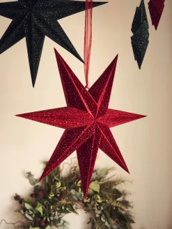 Søstrene Grene Julepynt|Dekoration^Stjerne I Fløjl Ø45