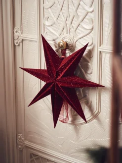 Søstrene Grene Julepynt|Dekoration^Stjerne I Fløjl Ø45