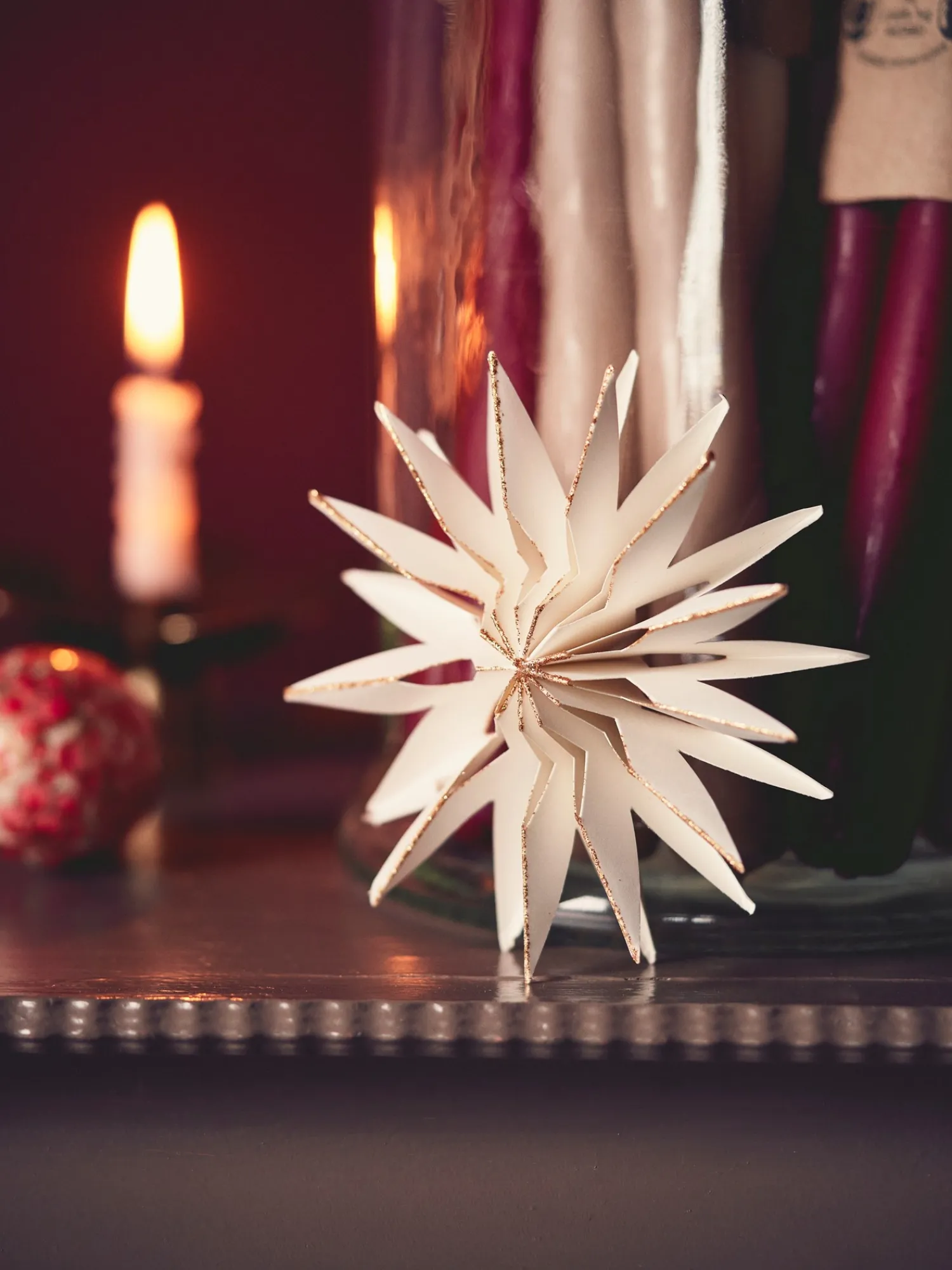 Søstrene Grene Julepynt|Dekoration^Stjerne Til Ophæng Ø10 Cm