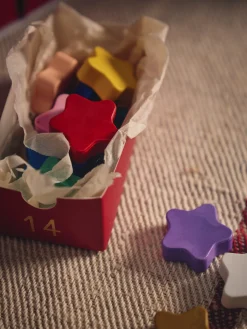 Børn Søstrene Grene Tegn Og Mal^Stjerneformet Farvekridt