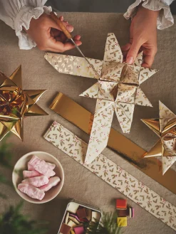 Søstrene Grene Julepynt|Dekoration^Stjernestrimler