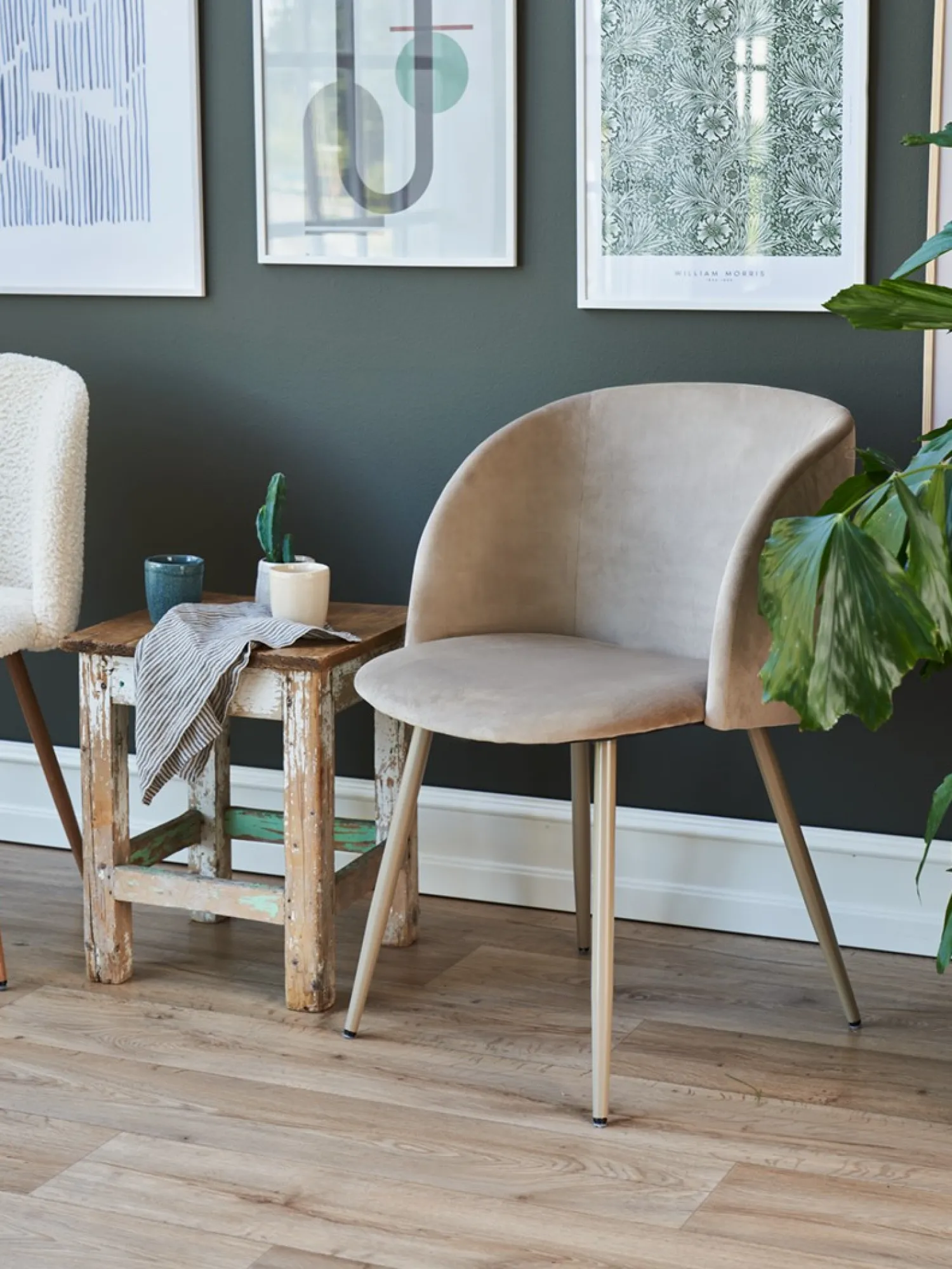 Søstrene Grene Stole^Stol I Velour