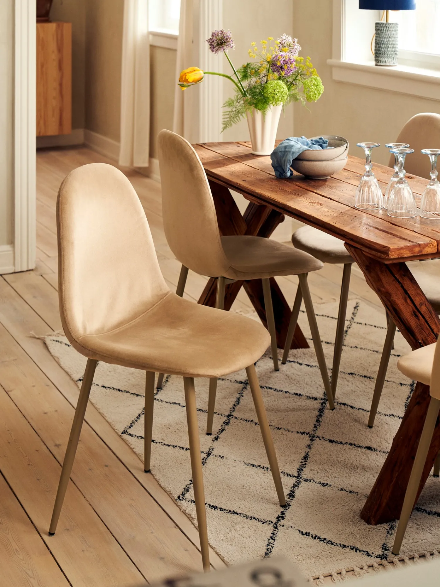 Søstrene Grene Stole^Stol I Velour