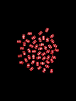 Søstrene Grene Festpynt^Strøflag Med Dannebrog