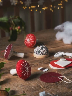 Søstrene Grene Julepynt|Diy-Kit^Svampe DIY-kit