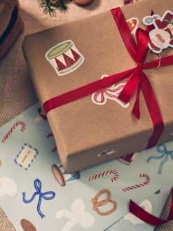 Børn Søstrene Grene Jule­Indpakning|Kort^Til Og Fra-klistermærker