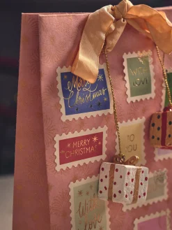 Søstrene Grene Jule­Indpakning|Kort^Til Og Fra-klistermærker