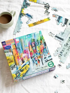 Søstrene Grene Puslespil Og Spil^Time Square-puslespil 1000 Brikker