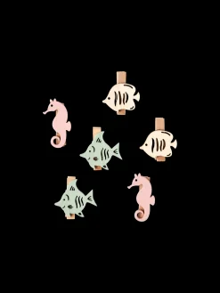 Søstrene Grene Dekoration^Træklemmer 6-pak