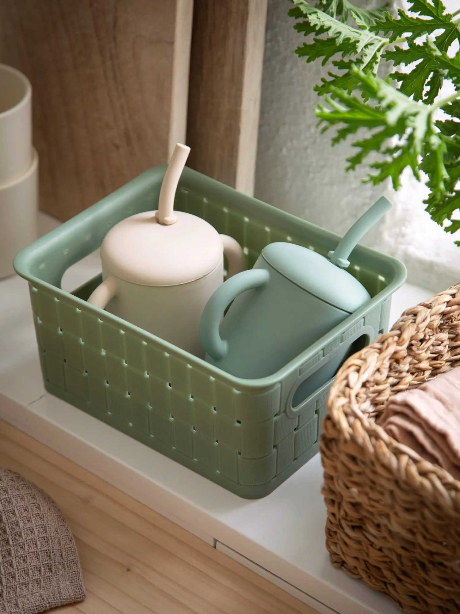 Børn Søstrene Grene Børneservice^Træningskop Med Sugerør