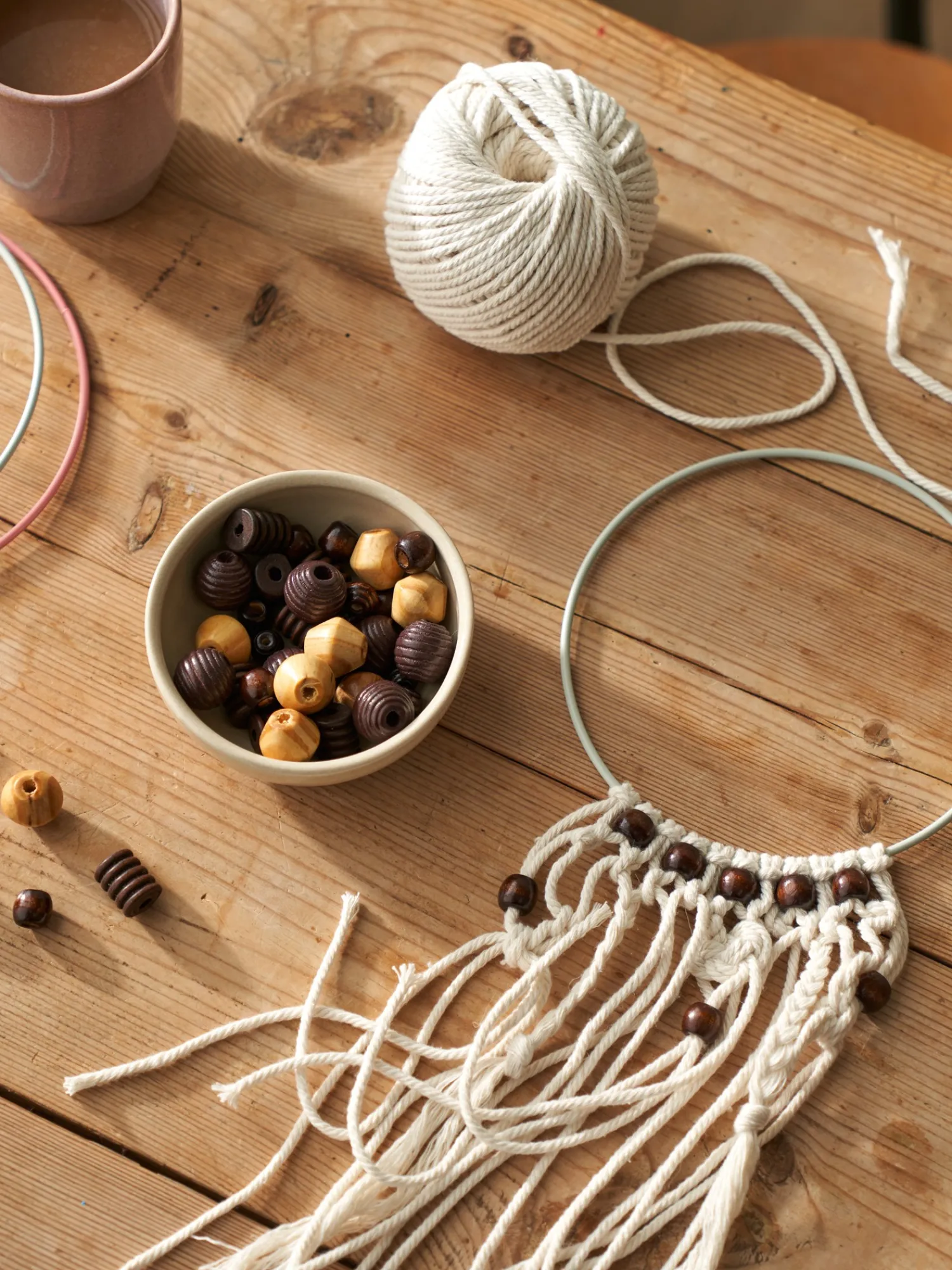 Søstrene Grene Smykker Og Perler^Træperler