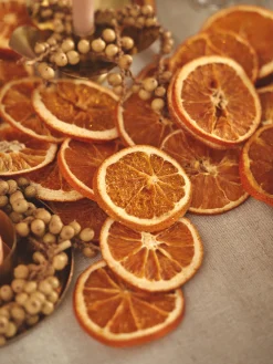 Søstrene Grene Julepynt|Dekoration^Tørrede Appelsinskiver