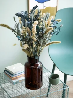 Søstrene Grene Dekoration^Tørrede Blomster Fiola Medium