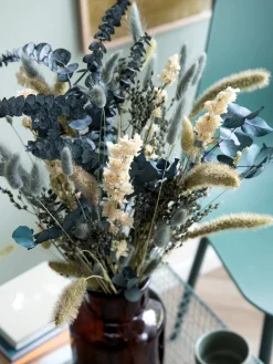 Søstrene Grene Dekoration^Tørrede Blomster Fiola Medium