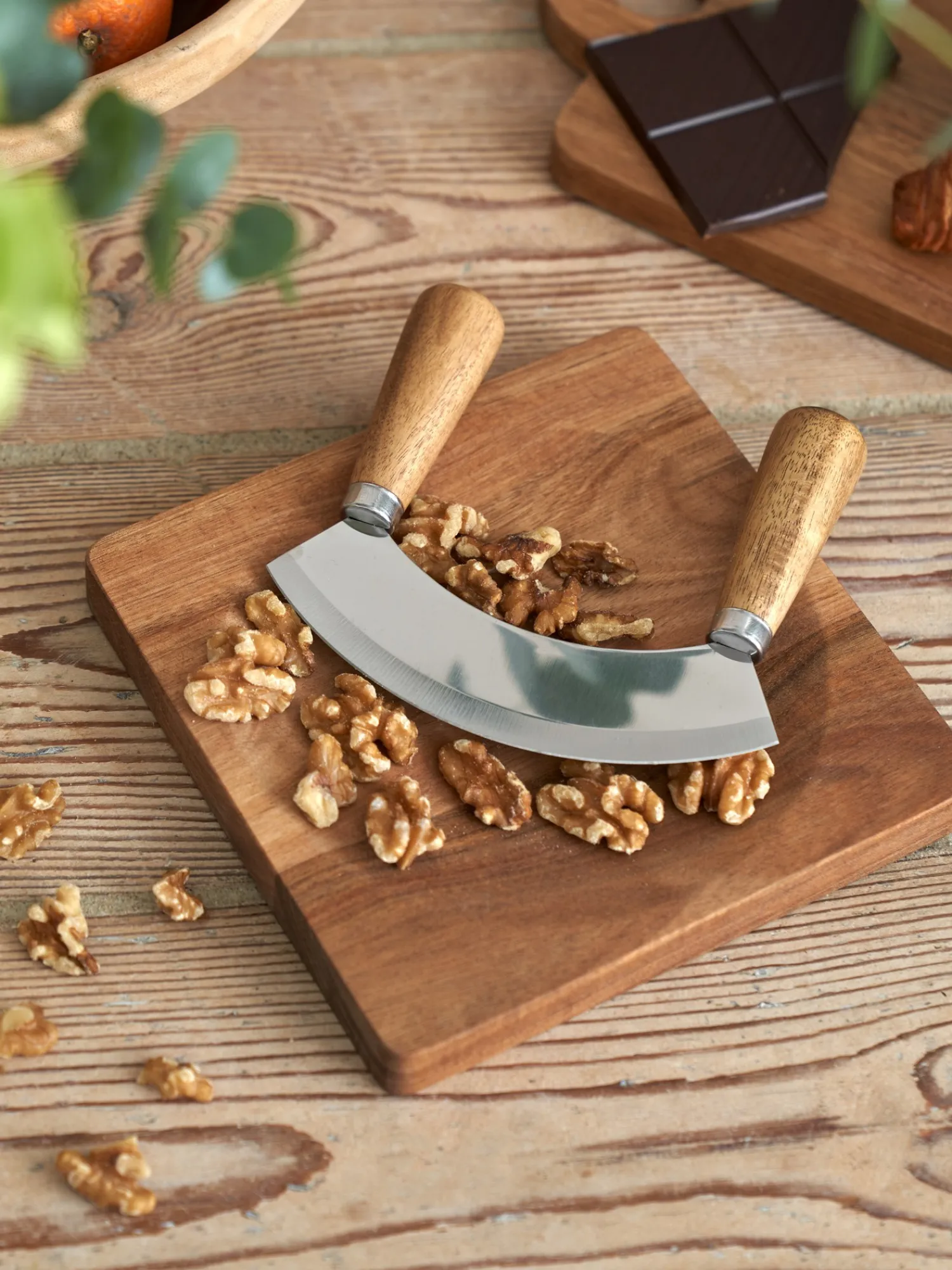 Søstrene Grene Køkkentilbehør^Urtehakker Med Skærebræt