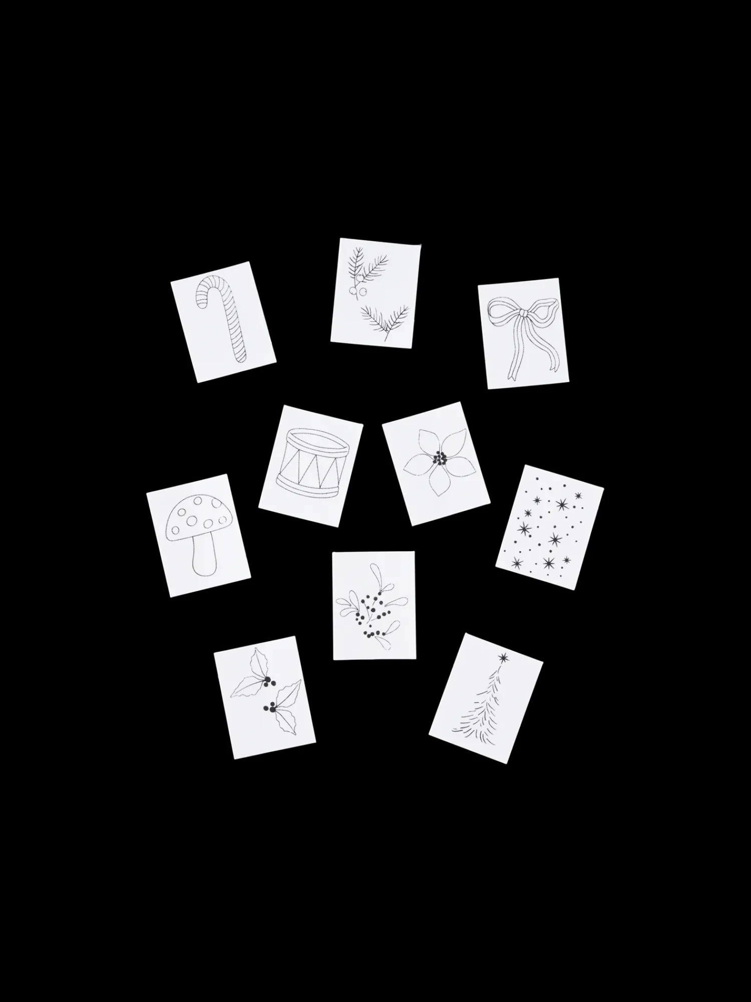 Søstrene Grene Julepynt|Garn- Og Sytilbehør^Vandopløselige Broderimønstre